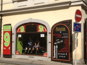 Fish pédicure dans un vente à emporter Prague - Focus Shopper