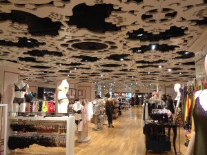 Galeries Lafayette lingerie agencement - Focus Shopper