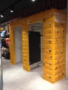 North Face Beaugrenelle cabines d'essauyage - Focus Shopper