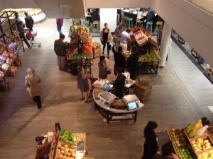 Lafayette Gourmet espace marché - Focus Shopper