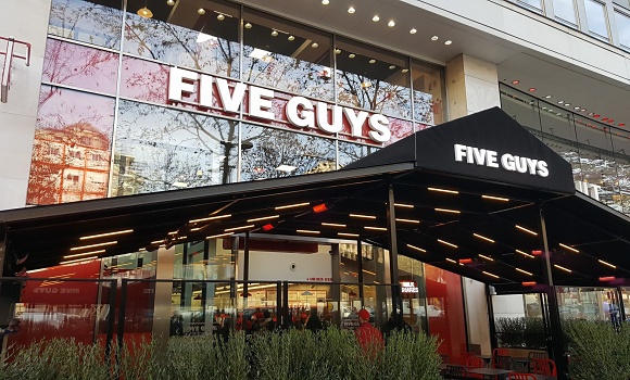 Restaurant Five Guys Champs Elysées