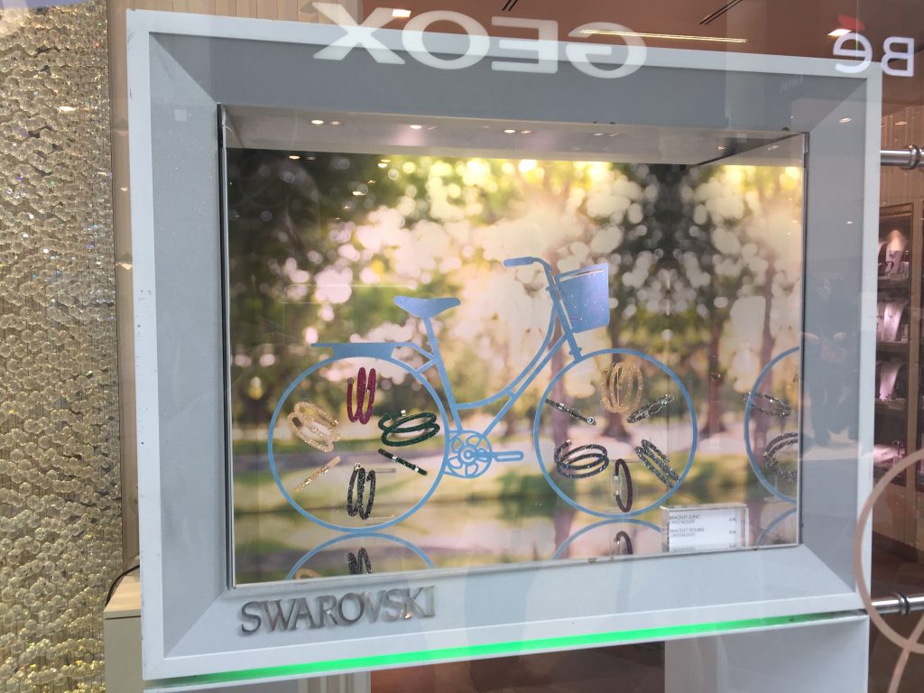 Vitrine Swarovski - Focus Shopper