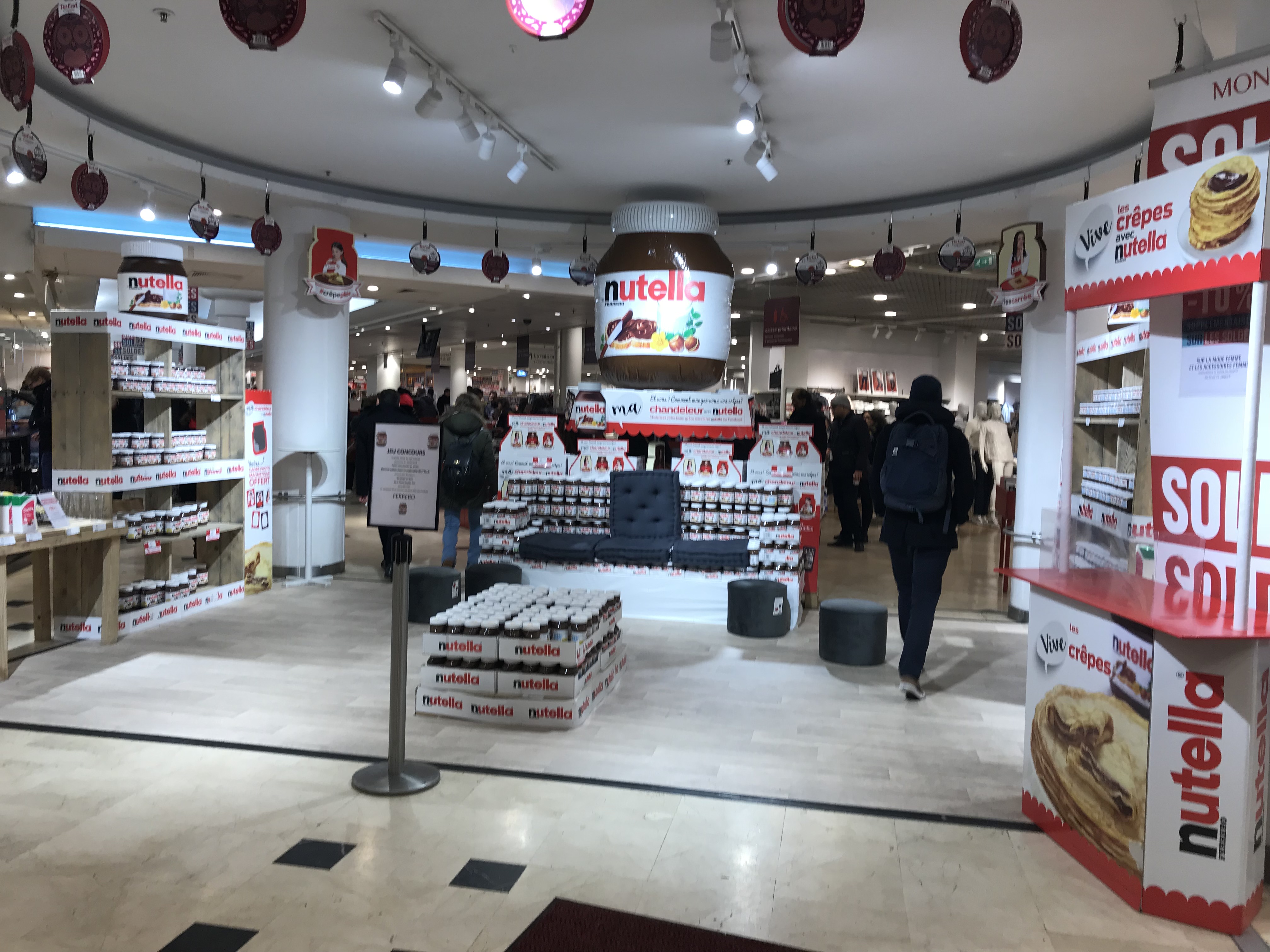 Opération chandeleur Nutella – Tefal chez Monoprix