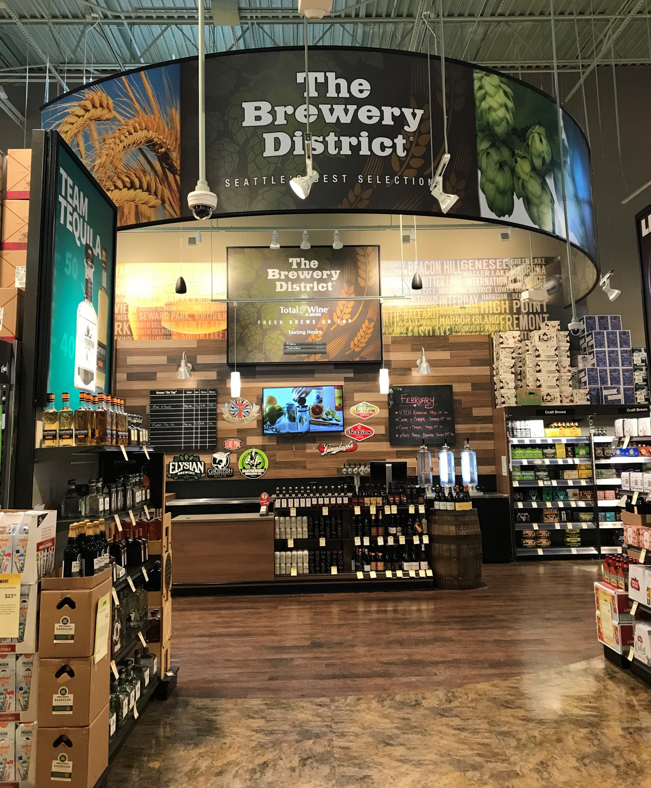 Retail tour Seattle – Total Wine & More